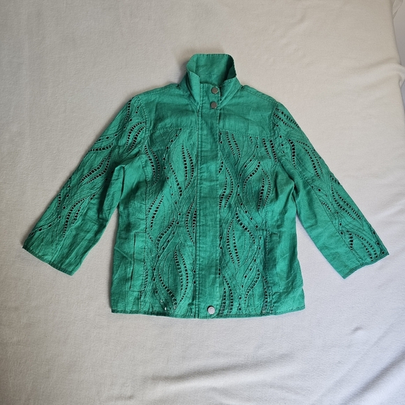 Chico's linen jacket